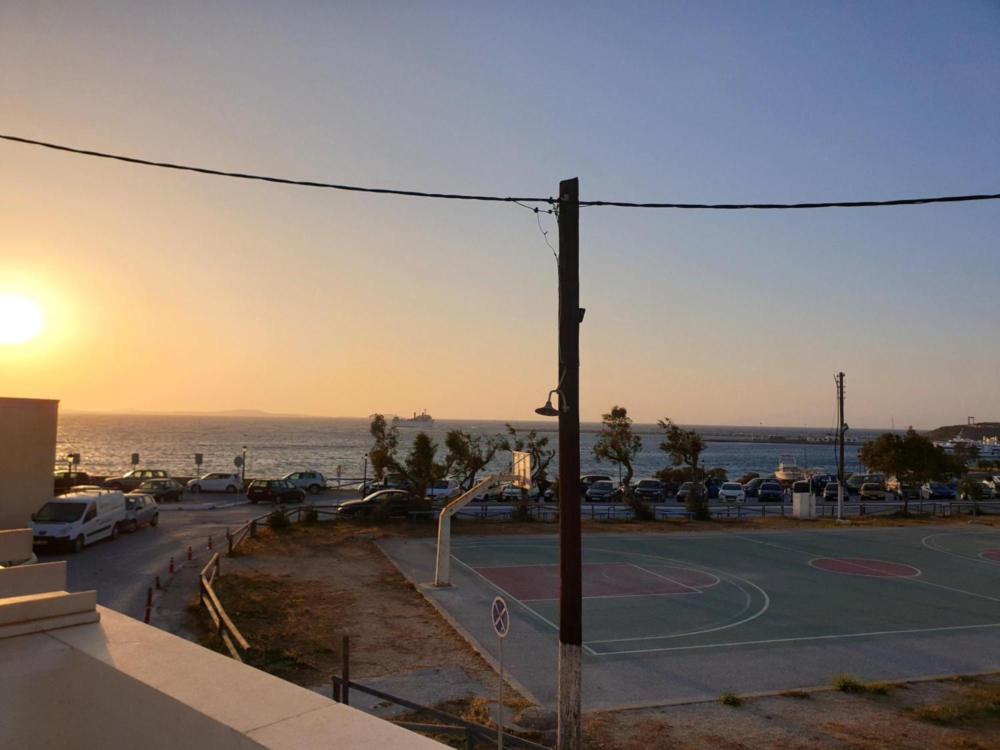 Ferienwohnung Anemos Town Naxos City Exterior foto